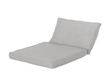 HONOLULU CLUB CHAIR CUSHION SET, BACK CUSHION AND SEAT CUSHION, SILVER, SET OF 1, N775P270243S