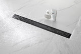 30 Inches Linear Shower Drain with Removable Cover, 304 Stainless Shower Drain Included Hair W92891546