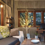 6FT Snowflake Christmas Tree with 96 LED Lamp 40718352