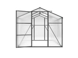 Newly marketed Gain height windproofaluminum greenhouse 6x6 FT Polycarbonate Greenhouse Raised Base 99440443
