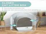 Fully Enclosed Cat Litter Box/Cat Litter Box 18970422