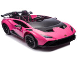 Lamborghini Huracan Sto 24V Kids Electric Ride-On Drift Car Speeds 1.86-5.59 MPH, Ages 3-8, Foam W1578P210770