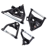 Tubular Upper Lower Control Arms Set with Ball Joints for Chevy GMC C10 Suburban Blazer & Jimmy 2wd 38206446