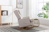 ZUN COOLMORE living room Comfortable rocking chair accent chair W39538868