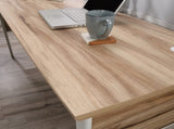 L-Shaped Desk, Brown finish B356P402770
