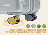 28 Inch ABS Hard Shell Large Travel Checked Luggage - Scratch Resistant Surface Four W2787P437272