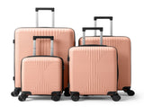 Non-TSA customs lock four-in-one PP trolley suitcase, available 16in, 20in, 24in, and 28in sizes, 74942957