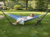 Double Hammock with Stand, Heavy Duty 2-Person Hammock for Outdoors & Indoors, Includes Portable 71083311