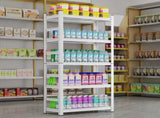 71" H Adjustable Storage Rack, Adjustable Shelves, 2000LBS Five-Tier Shelving Unit, 38809101