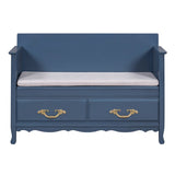 TREXM Shoe Bench with Removable Cushion, Entryway Bench with Hidden Storage for Entrance and Living N715P198567M