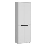 ZUN Herrin Storage Cabinet Kitchen Pantry With Four Doors and and Five Interior Shelves B200P173176