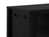 55.1''Storage Sideboard with 4-Doors,Multi Functional Buffet with Open Shelf and 2-Tiers N711P345165B