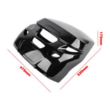 Black ABS Top Cowling Airdam Cap Fits for Verado 200 225 250 275 300 Pro Verado 08496458