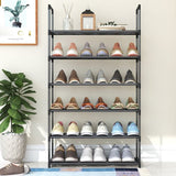 10-Tier Shoe Rack, 23.03x10.82x72.83in Space-Saving Tall Shoe Storage - Heavy Duty Steel Frame, 57750366