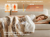 1-Piece 50x60" Heated Throw,Aztec B035P408334