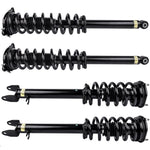 ZUN 4x Shock Strut Coil Spring Assembly Front Rear for Tesla Model S 2011-2016 RWD 101561900A 101561900B 40679364