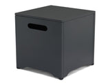 41*41*53.5cm Square Black Gas Storage Garden Iron Side Table 68938570