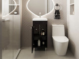 Waterford Vanity Sink, Bathroom, Black B092P329252