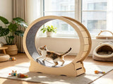 Wooden Cat Exercise Wheel 46735018