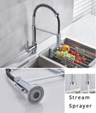 Single Handle Pull Down Sprayer Kitchen Sink Faucet W153367664