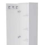 Storage Cabinet Buccan, Laundry, White Finish B092123126