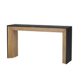 Mirod Elegant Console Table,Fireplace Design,Simple and Functional with High-Quality Wood Veneer Top N760P253329D