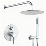 Shower System Shower Faucet Combo Set Wall Mounted with 10" Rainfall Shower Head and handheld shower 37654644
