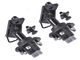 Pair Upgraded 6x5.5 Lug Superior Shipping Container Wheels,Bolt-on Spindle Kit 90325254