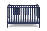 Brees Island 3-in-1 Convertible Crib Midnight Blue/Brownstone B022P204862
