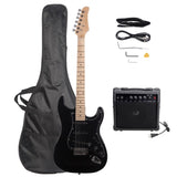 ST Stylish Electric Guitar with Black Pickguard Black 36403744