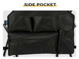 26" Tall Directors Chair with Footrest, 4Portable Bar Height Folding Camping Chair with Built-in Cup 77842307