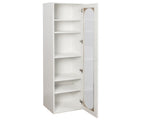 Tall Display cabinet & Bookshelf Perfect for Living Room, Kitchen, Bedroom & Office - Storage W331P379950