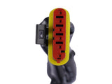 UTV Turn Signal Kit w/ 110D Horn Street Legal Rocker Switch Triangle LED Lights Replacement for 03392004