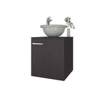 FM FURNITURE Pirtleville Bathroom Vanity with Integrated Sink and Faucet, Wengue B128P293880