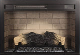 28 inch Electric Fireplace Insert, multicolored flames W1769P193705