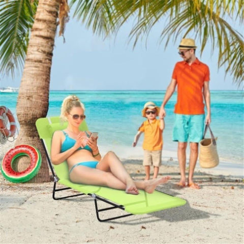 ZUN Folding Lounge Chairs / beach chair （Prohibited by WalMart） 37714016