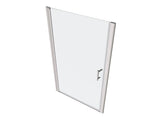 1 3/8" adjustment,universal pivot shower door, open outside, with 1/4" tempered glass finish 3672 W2122131056