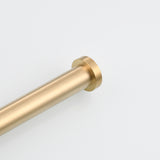 Stainless Steel Towel Holder Adhesive Lengthen Toilet Paper Holder for 2 Roll Papers, Brushed Gold 77105360