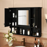 35'' x 28'' Wall Mounted Bathroom Medicine, Modern Bathroom Wall with Mirror, Mirror N710P209443B