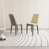 A set of 2 dining chair, modern style chair made of high-quality PU Leather fabric with thick soft 97071953