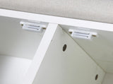 29.5"Shoe Storage Bench with 2 Door Cabinet, Entryway Bench with White Shoe Storage, Shoe Bench with W2948P244736