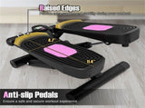 Mini Full Body Stepper - Resistance Bands Included, Adjustable Intensity, LCD Tracker 74668921