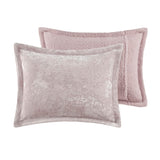 Full/Queen Crushed Velvet Sherpa Reversible Comforter Set B035129828
