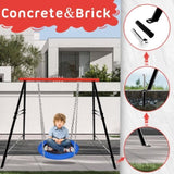 Porch Swing Frame, 550lbs Weight Capacity Swing Stand, Heavy Duty A-Frame Swing, Swing Stand Frame 36420314