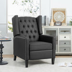 ZUN 27.16" Wide Manual Wing Chair Recliner W68090130