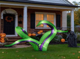 2 Pack Halloween Inflatable Octopus Tentacles Outdoor Decorations, Blow Up Hanging Decoration with 48247930