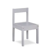Gibson 3-Piece Dry Erase Kids Table & Two Chair Set, Gray B022P174725