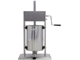 Stainless Steel Commercial Sausage Stuffer,Dual Speed Vertical Sausage Maker 25LB/12L, Meat Filler W46557796