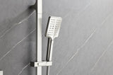 Shower System with Shower Head, Hand Shower, Slide Bar, Bodysprays, Shower Arm, Hose, Valve Trim, 09369555