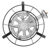 Ey31-54 Outdoor Furnace Round Furnace 20W BTU Head Diameter 26cm With 1.2m Leather Tube With 93065006